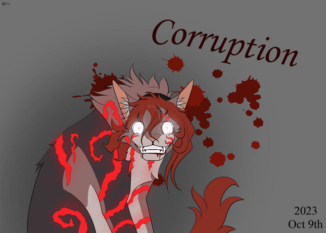 Corruption Chuuya + Goretober day 26 Insane by SplashOfAutumn on DeviantArt