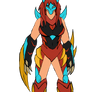 BLUE SKULL WOMAN