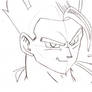 How to draw Ultimate Gohan