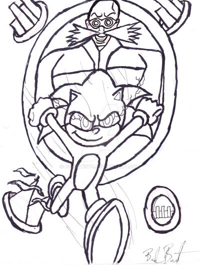 Speed Me Up Sonic The Hedgehog Inking
