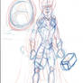 Jane Foster The Mighty Thor Under Drawing