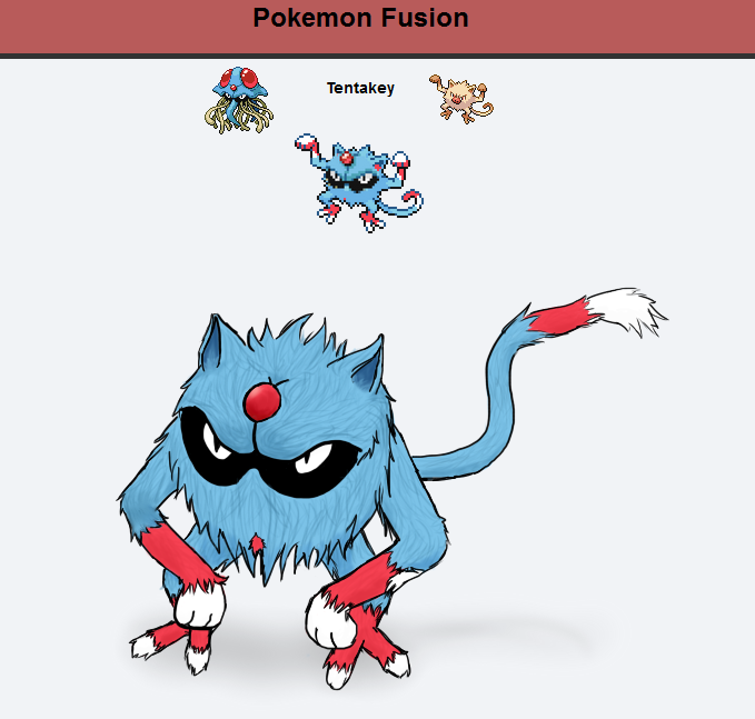 Tentakey (Pokemon Fusion)