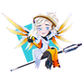 Mercy Chibi Sticker