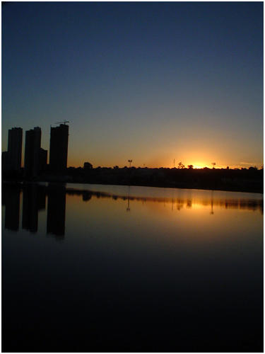 Sunset in Campo Grande