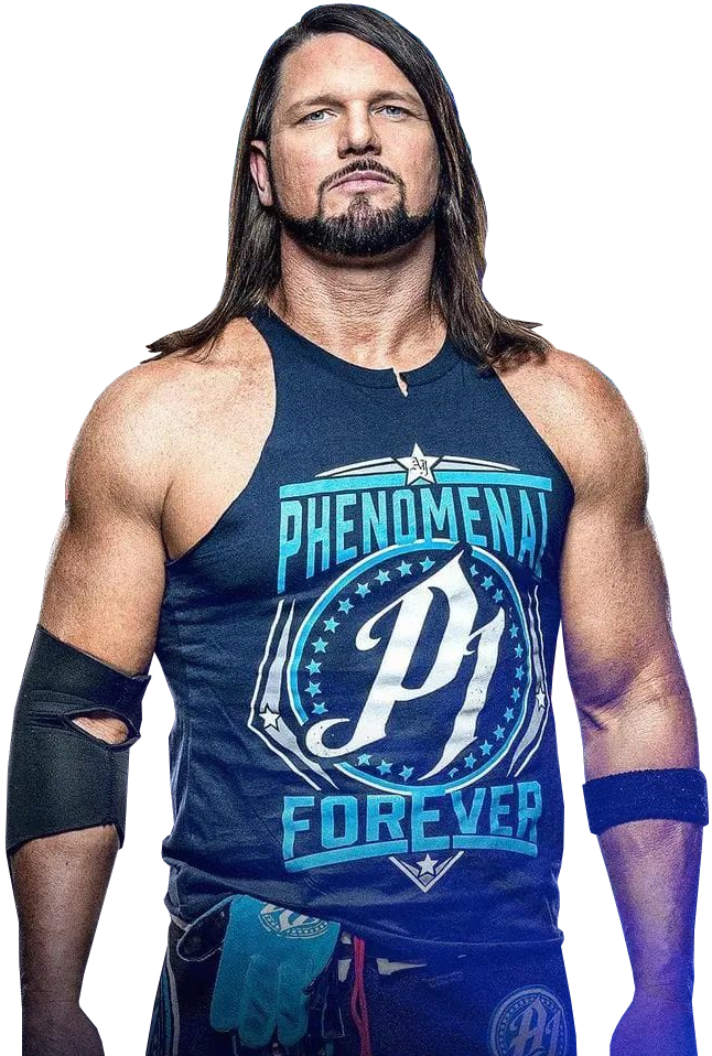 WWE AJ STYLES RENDER PNG 2023 by WWERENDERSPANDA on DeviantArt
