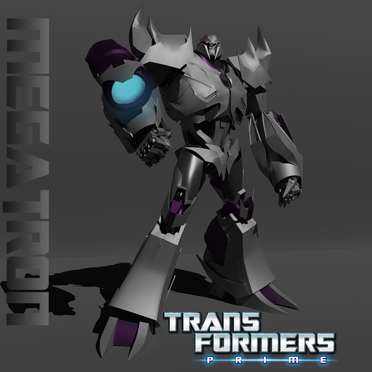 Megatron Transformers Prime 3D model