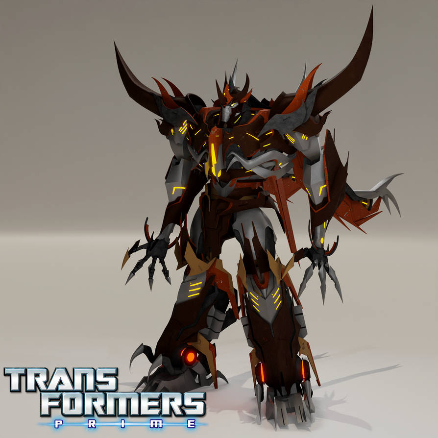 Transformers prime: predaking Blender 3D model by chakerfr on DeviantArt