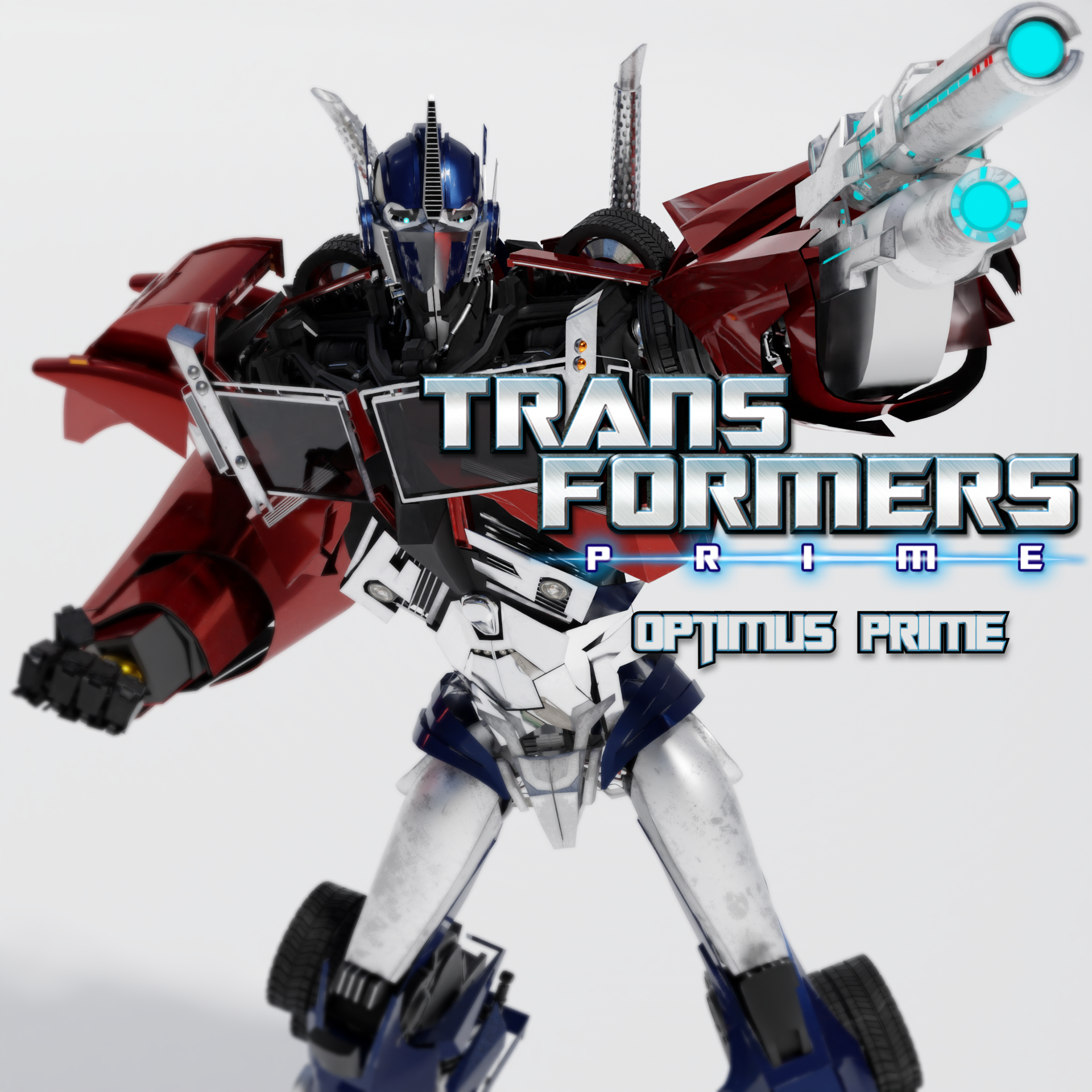 ArtStation - Transformers Prime: Optimus prime 3D Blender model