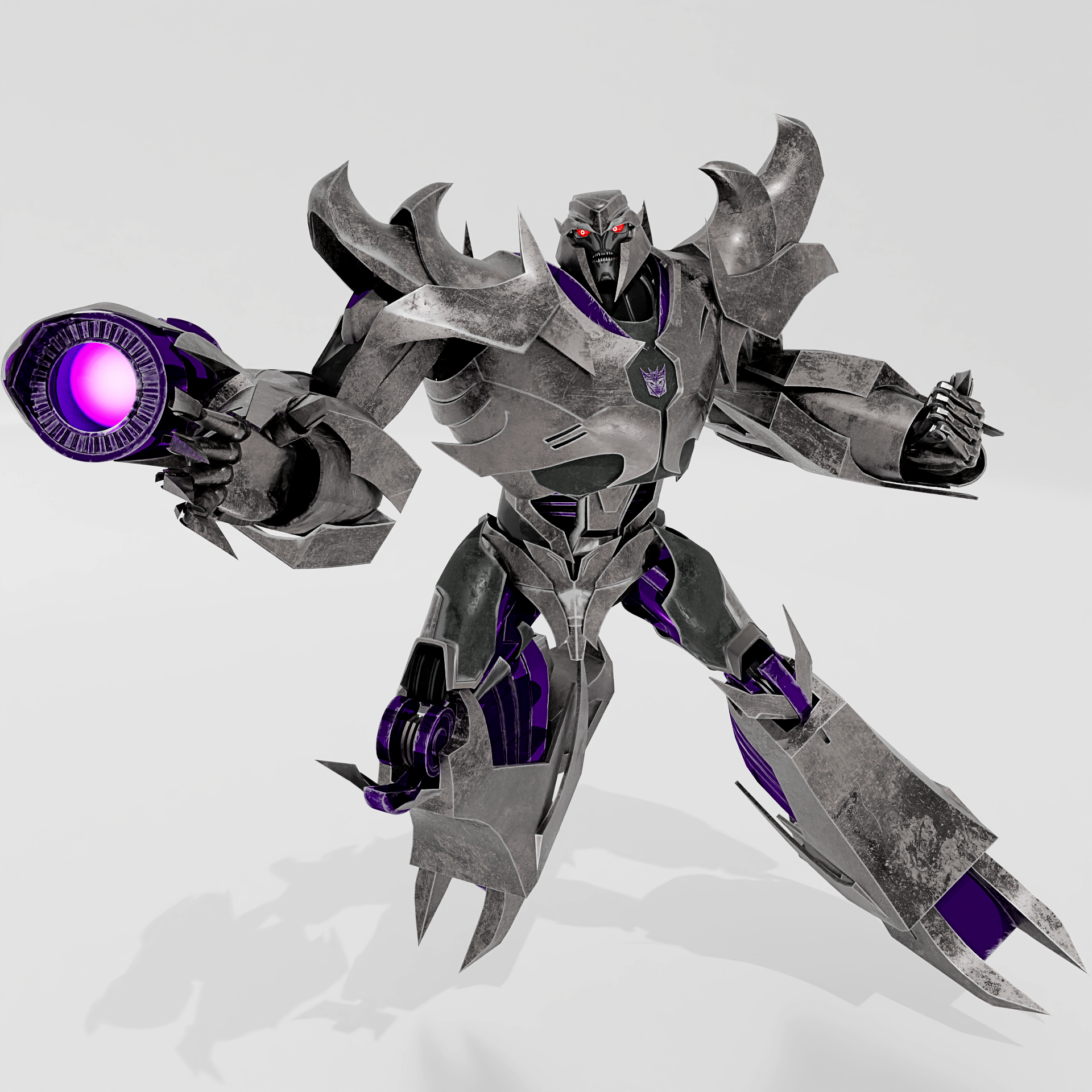 Tfp Megatron Modelling Reference Tfp Megatron V3 Render by chakerfr on DeviantArt