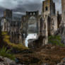 Premade background - Castle ruins