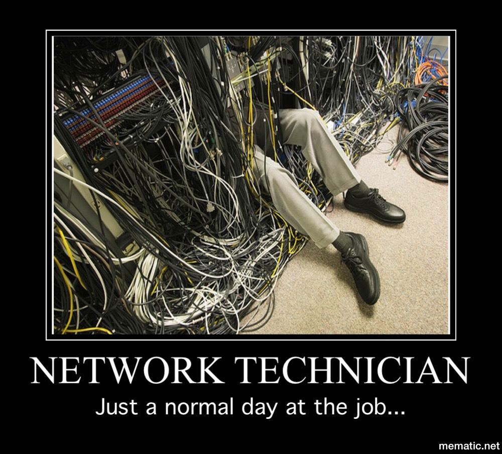 Meme #1 Network Technician by superSeether on DeviantArt