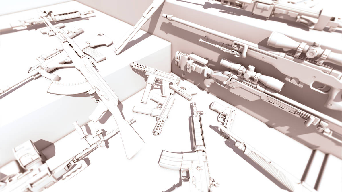CS weapons by Tomanoman on DeviantArt