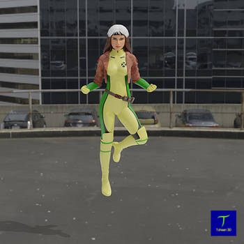 Rogue X-Men Pose