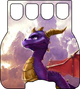 Guitar Grip Skin - Spyro 2