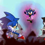 Shade the Hedgehog vs Sonic and Shadow