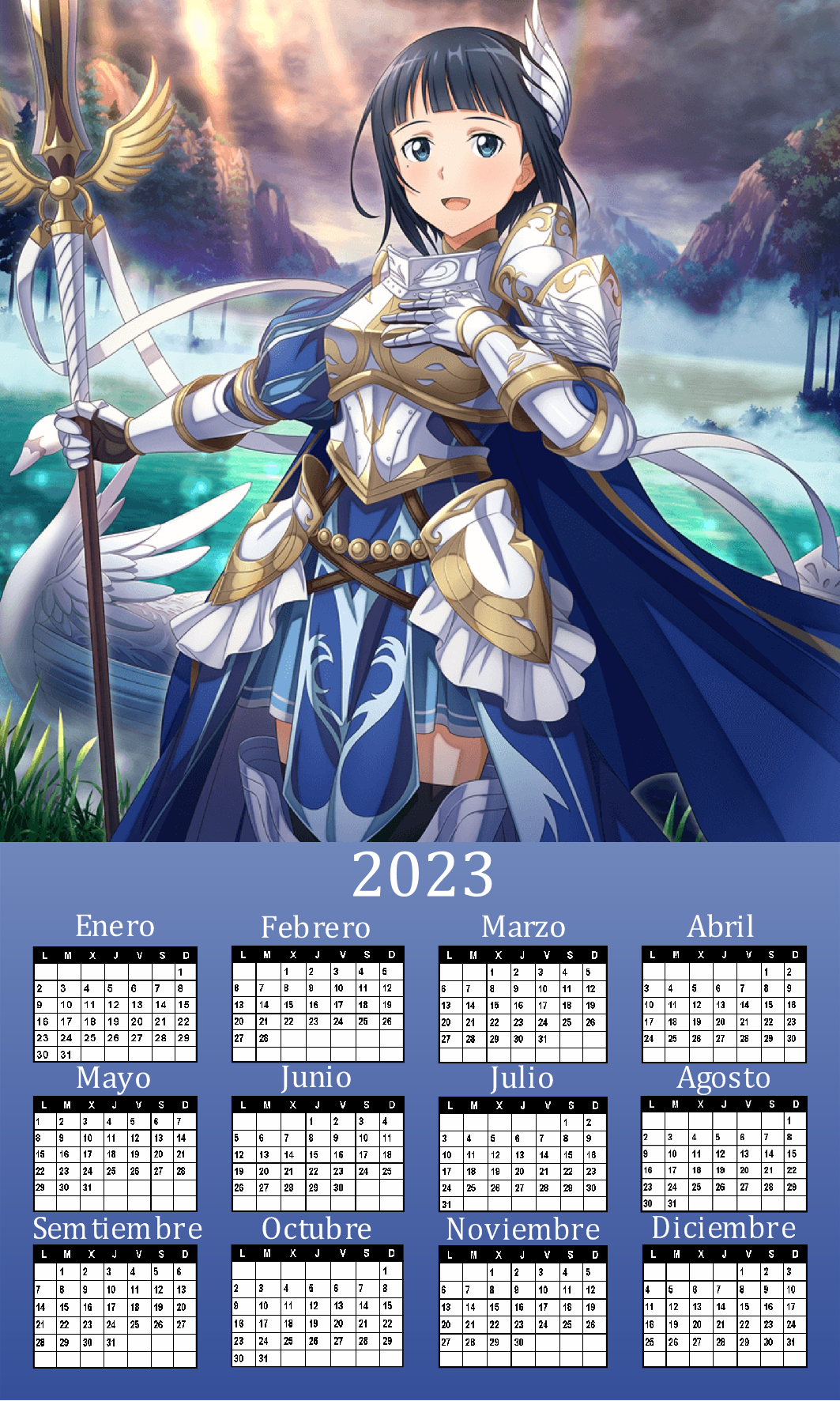 Calendario anime 2023