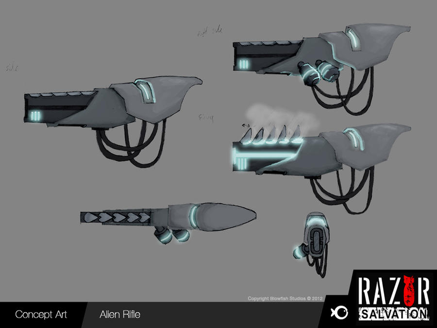 Weapon - Alien Rifle