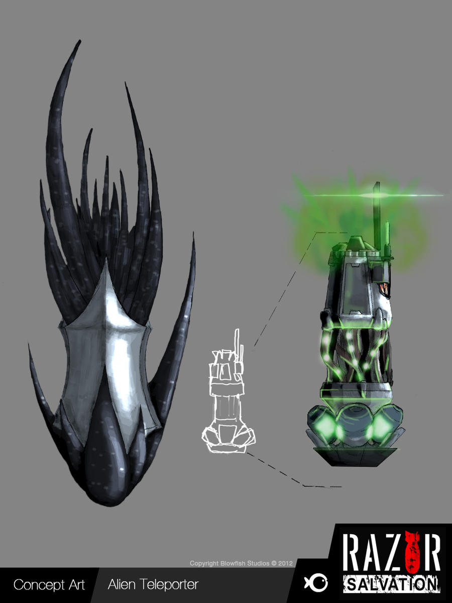 Alien Teleporter (Final Design)