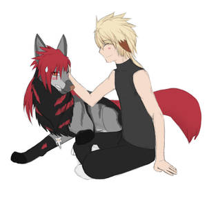 Chung and Elsword Wolf