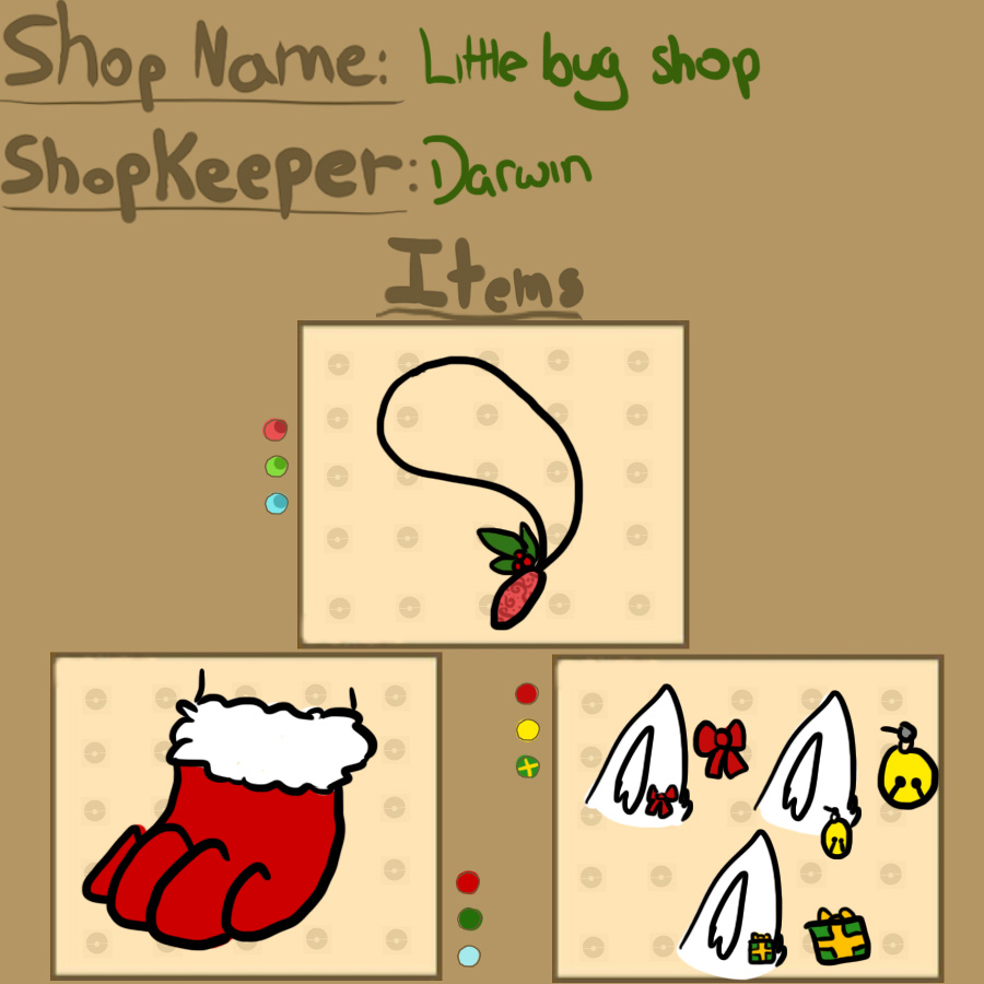 December Shop- Darwin .:Pokepaws:.