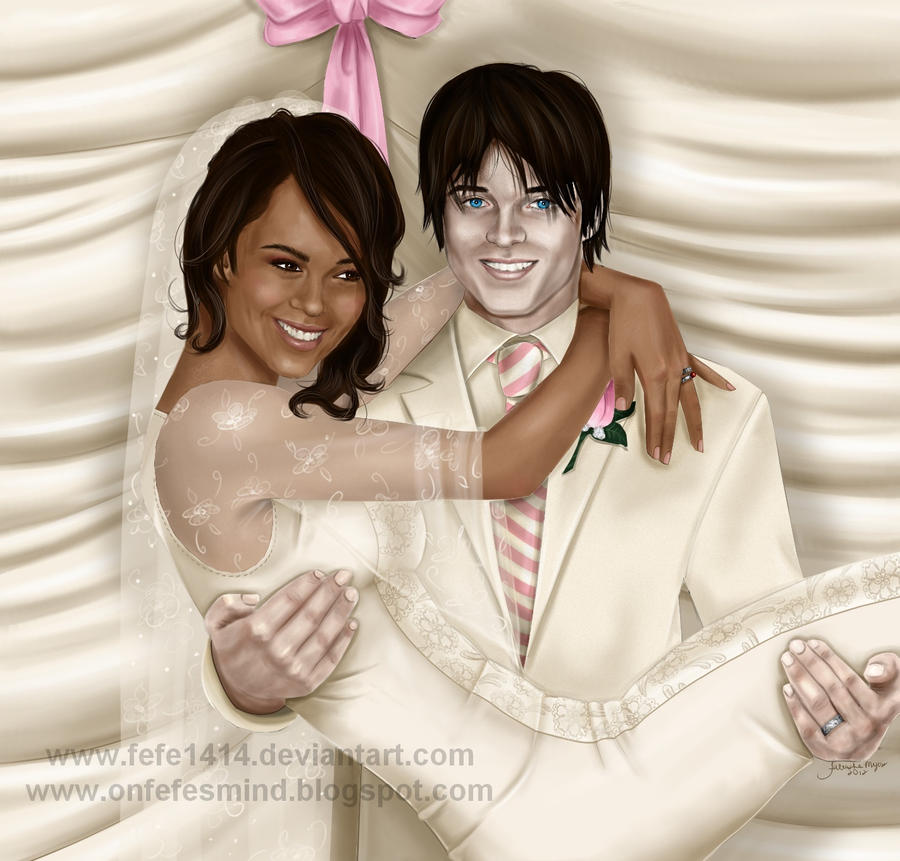 Shauna and Ascher Rousseau's Wedding Day by Fefe1414