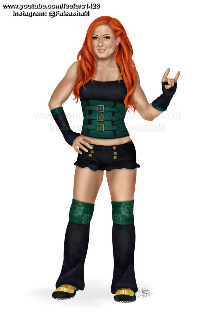 Becky Lynch by Fefe1414