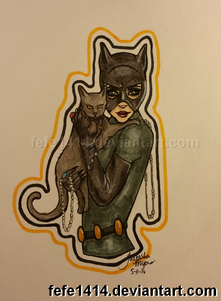 Catwoman by Fefe1414