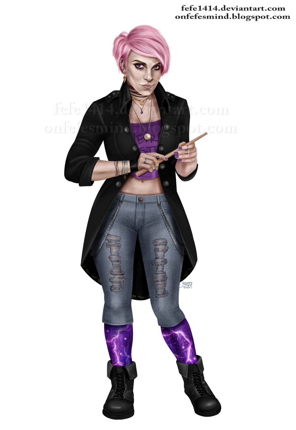 Nymphadora Tonks by Fefe1414