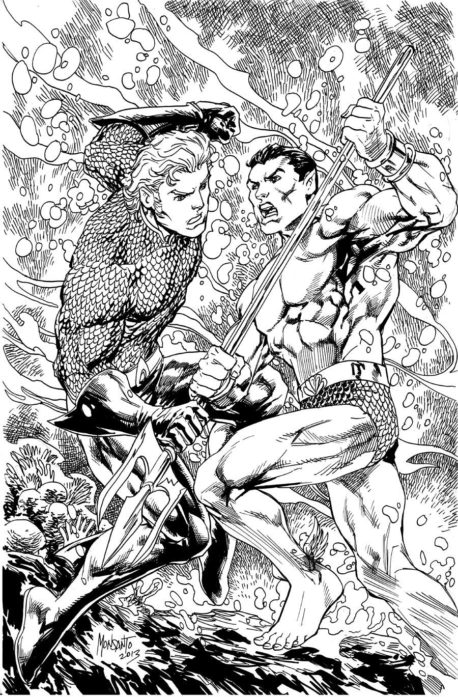 Namor vs Aquaman