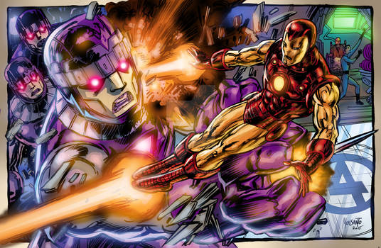 Ironman vs Sentinels commission