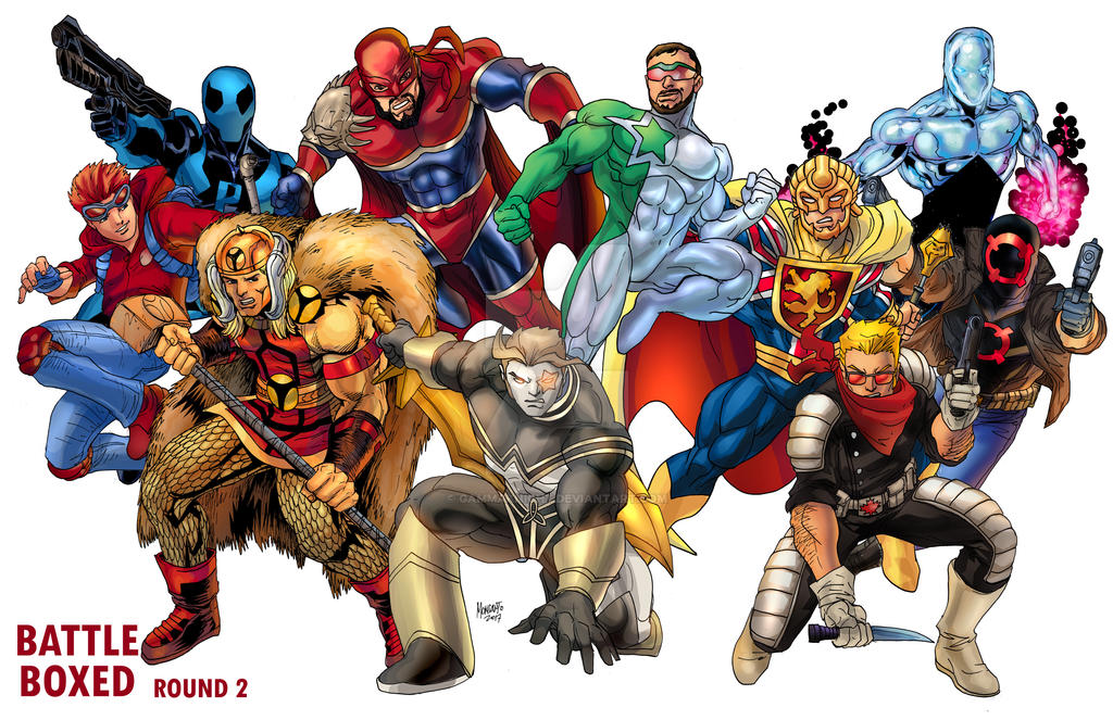 Boxed Members Battle boxed joined image round 2 by gammaknight on DeviantArt