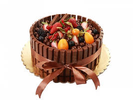 Kit Kat Fruit Cake