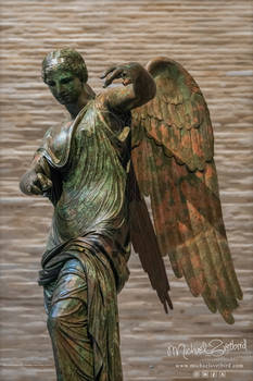 THE WINGED VICTORY OF BRESCIA I. Close-up: