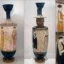 2 WHITE LEKYTHOI by The Achilles Patinter