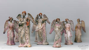 ANGELS Clay Figurines