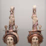 CANOSAN CEREMONIAL 'HEAD VASES' in Prochoos form I