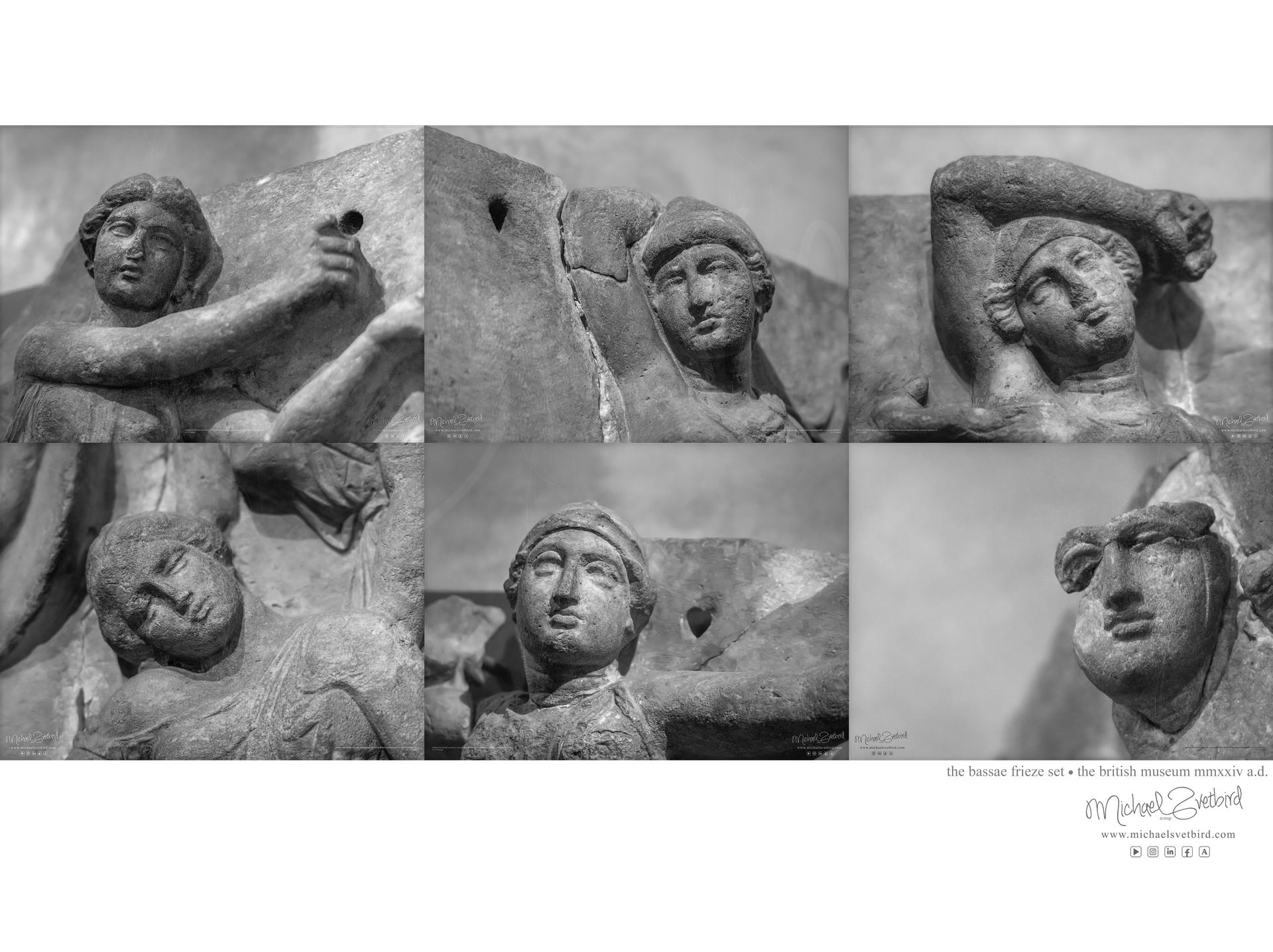 THE PORTRAITS OF AMAZONS SET OF 6
