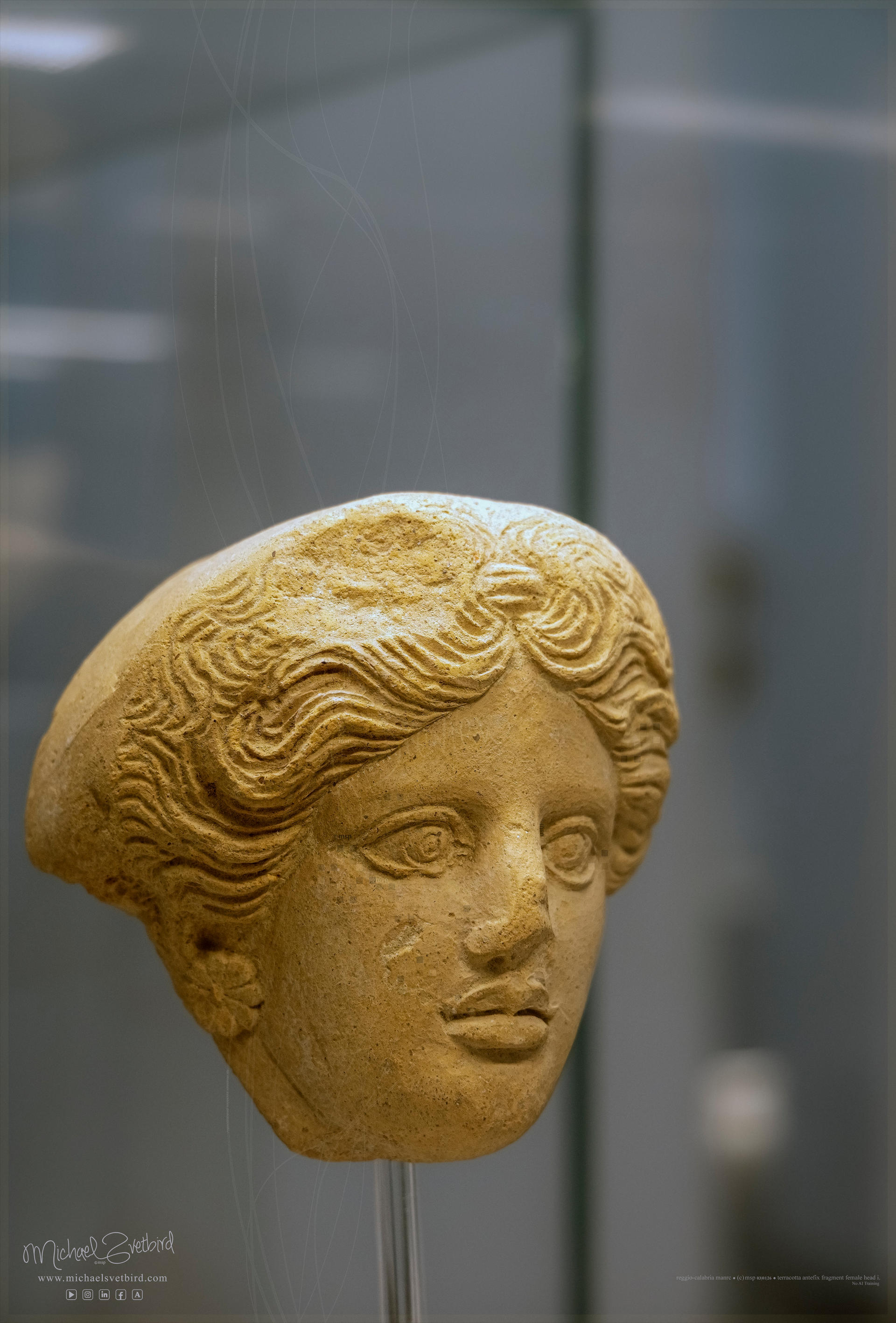 ANTEFIX | FEMALE FACE I.