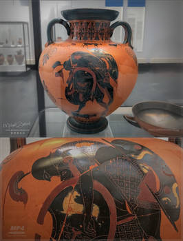 EXEKIAS : Ajax and Achilles Amphora in 4K UHD