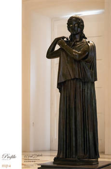 DANCER OR DANAID: 1 of 5 Roman Bronzes, III.