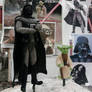 Star Wars Darth Vader and Yoda Sculptures