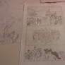 Tanuki Blade - Pages in progress
