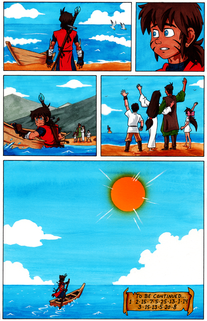 TANUKI BLADE ISSUE 002 - PAGE 16 OF 16 by Speezi
