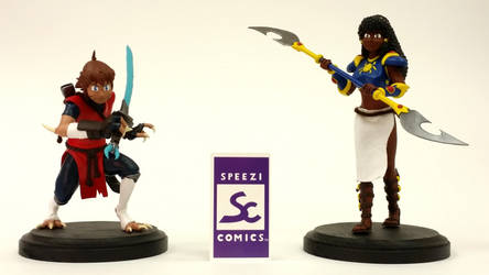 SPEEZI COMICS Nahara and Unagi Figurines