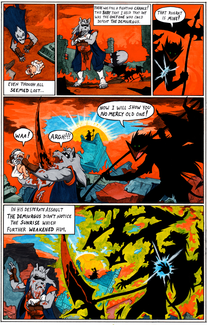 TANUKI BLADE ISSUE 003 - PAGE 4 OF 16 by Speezi