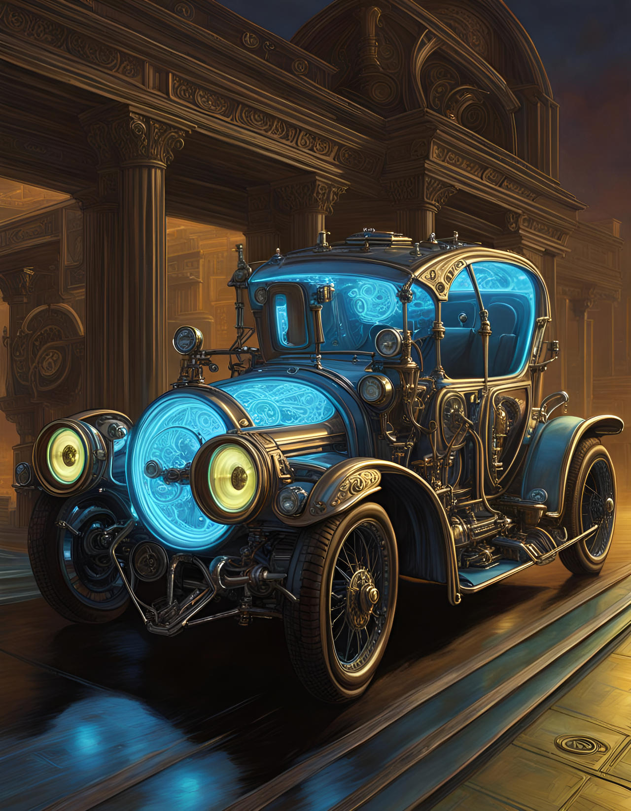 Ghostscar Ghost car by Wolgaron on DeviantArt