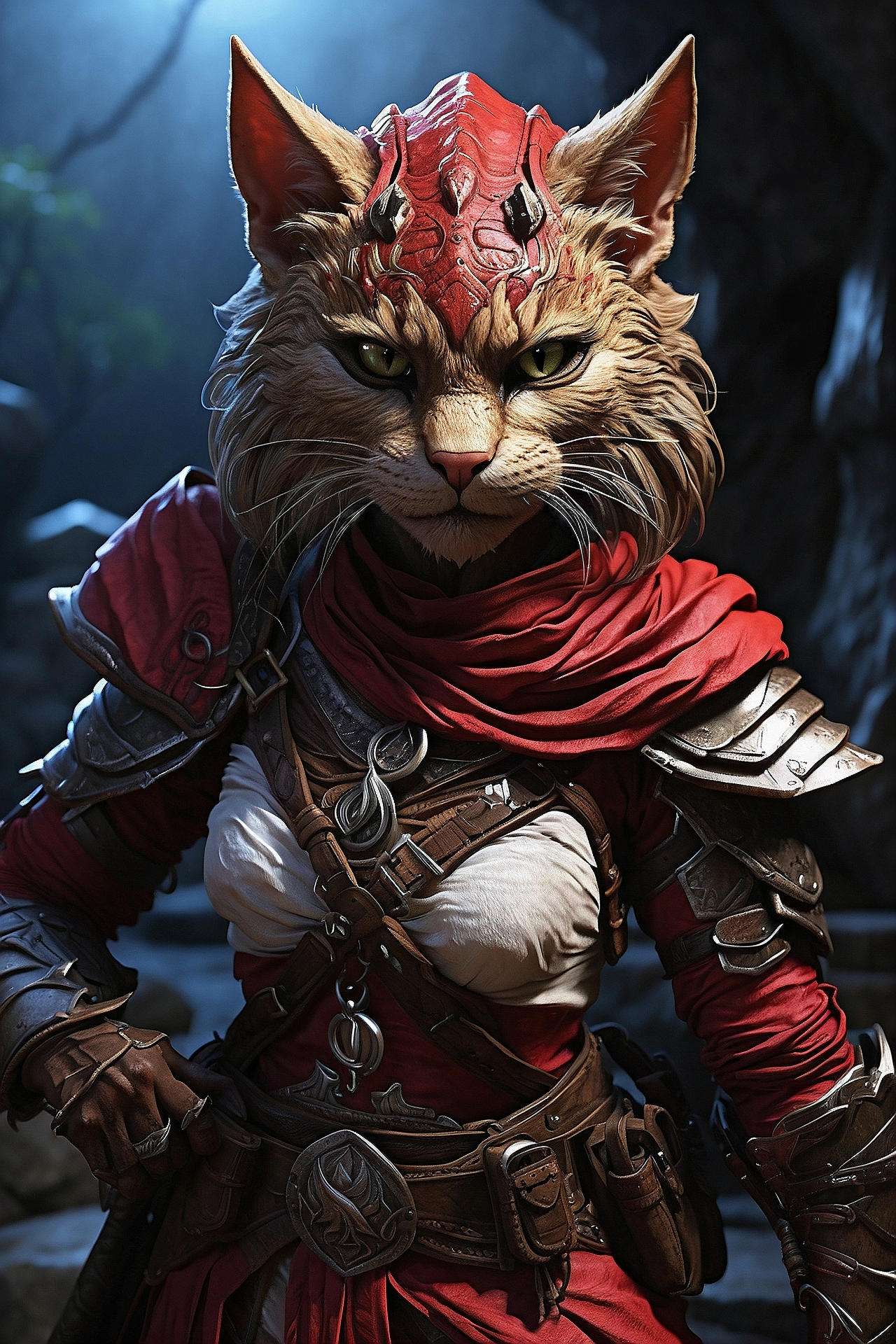 Catfolk Ranger Catfolk 02 by Wolgaron on DeviantArt