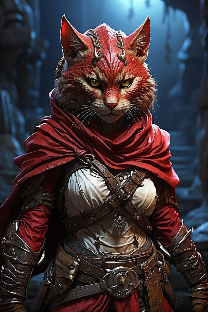 Catfolk Ranger Catfolk 04 by Wolgaron on DeviantArt