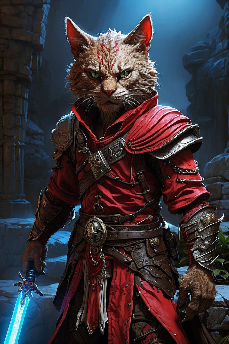 Catfolk Ranger Catfolk 08 by Wolgaron on DeviantArt