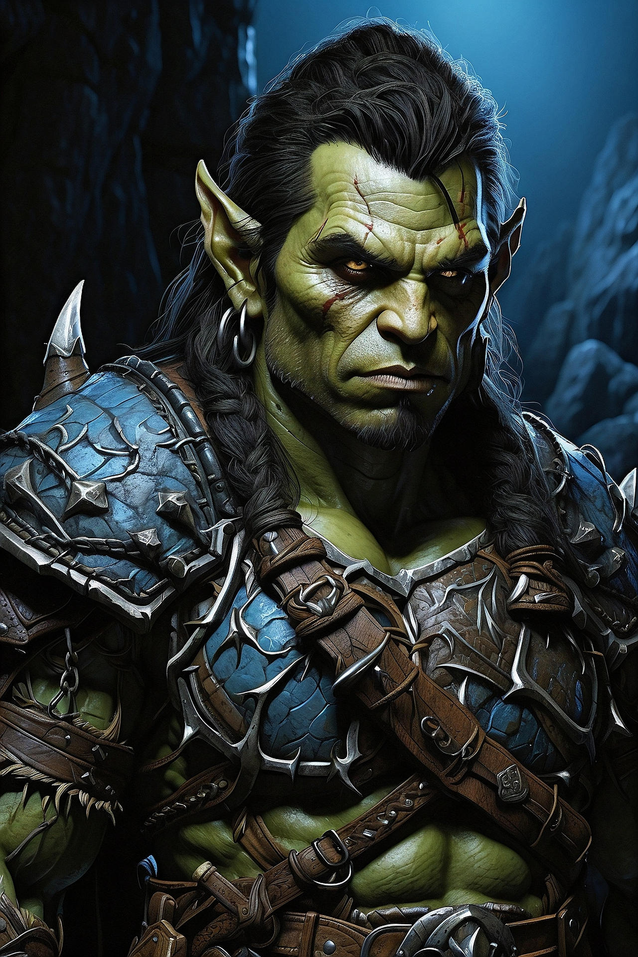 Halforc Ranger 03 by Wolgaron on DeviantArt